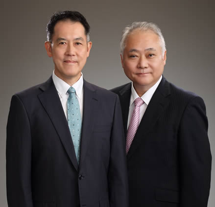 代表取締役社長 豊田 憲太郎・代表取締役副社長 松本 孔明